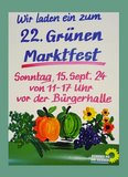 Grünes Marktfest am 15.09.2024 von 11 bis 17 Uhr